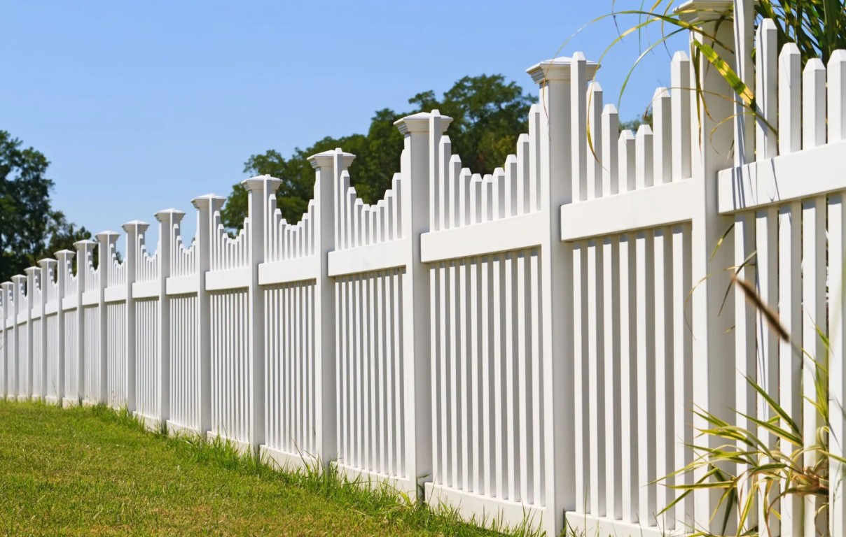 Durable decorative fence in Cupertino, CA